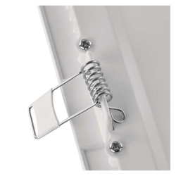 LED vestavné svítidlo NEXXO, čtvercové, bílé, 18W, teplá bílá