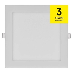LED vestavné svítidlo NEXXO, čtvercové, bílé, 18W, teplá bílá