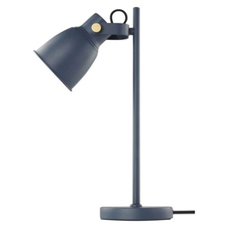 Stolní lampa JULIAN na žárovku E27, modrá