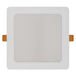 LED vestavné svítidlo RUBIC, čtvercové, 18W neutrální bílá