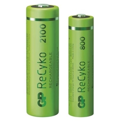 Nabíječka baterií GP Eco E411 + 4× AA 2100 + 4× AAA 800