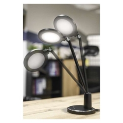 LED stolní lampa WESLEY, černá