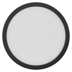 LED přisazené svítidlo NEXXO, kruhové, černé, 12,5W, se změnou CCT
