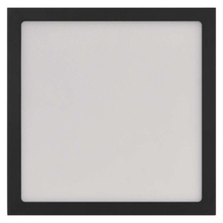 LED přisazené svítidlo NEXXO, čtvercové, černé,  12,5W, se změnou CCT