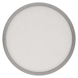 LED přisazené svítidlo NEXXO, kruhové, stříbrné, 21W, se změnou CCT