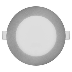 LED vestavné svítidlo NEXXO, kruhové, stříbrné, 7W, se změnou CCT