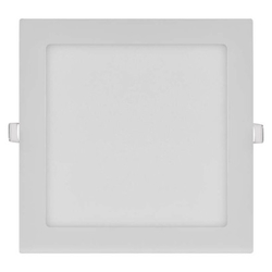 LED vestavné svítidlo NEXXO, čtvercové, bílé, 18W, neutrální bílá