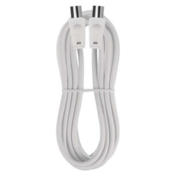 Anténní koaxiální kabel stíněný 2,5m – rovné vidlice