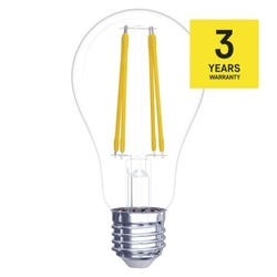 LED žárovka Filament A60 5,9W E27 teplá bílá