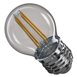 LED žárovka Filament Mini Globe 3,4W E14 neutrální bílá