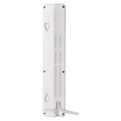 GoSmart Prodlužovací kabel 2 m / 4 zásuvky / s vypínačem / PVC / s USB a Wi-Fi / 1,5 mm2