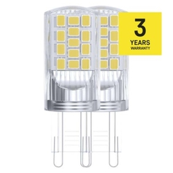 LED žárovka Classic JC 4W G9 teplá bílá