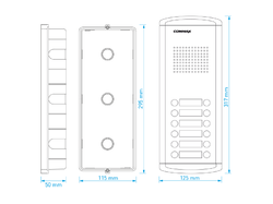 COMMAX DR-12AM/DP-SS/RF-1A