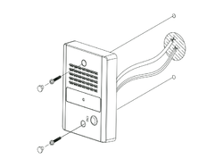 COMMAX DR-2GN dveřní stanice