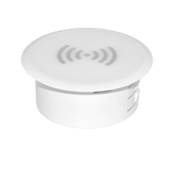 Solight DC65W bezdrátová vestavná nabíječka 15W, bílá