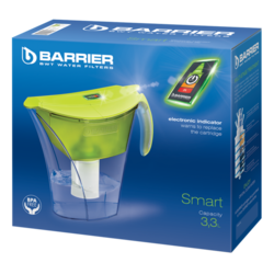 BARRIER BWT Smart Opti-Light, filtrační konvice na vodu, elektronický indikátor, pistáciová
