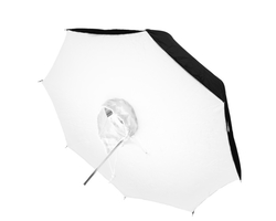 FOMEI Studiový deštník /Black/Silver 100 cm