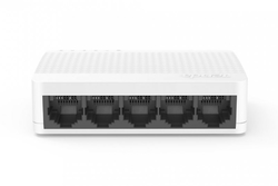 Tenda S105 5-Port Mini Eco Fast Ethernet Switch, 10/100 Mb/s, Desktop