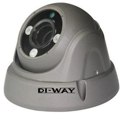 DI-WAY AHD anti-vandal venkovní dome IR kamera 1080P,4-9 mm, 30 m, 4in1 AHD/TVI/CVI/CVBS