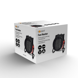 Solight horkovzdušný přímotop s ventilátorem 3000W 