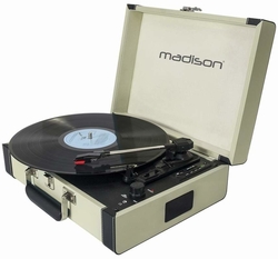 Madison  MAD-RETROCASE-CR gramofon