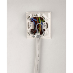 Xavax Electric Kitchen Stove Power Cord, 2.5m, white (Service/Workshop)