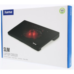 Hama chladicí stojan Slim pro notebook, tichý černý