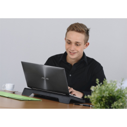Hama chladicí stojan pro notebook Black, tichý, černý