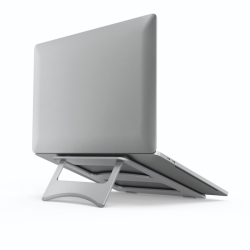 Hama Aluminium, stojan na notebook, do 40 cm (15,6"), skládací, stříbrný