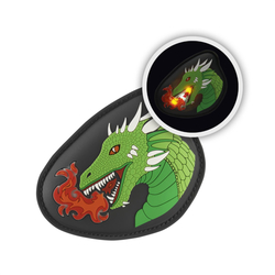 Blikající obrázek Magic Mags Flash Drak Drako Step by Step GRADE, SPACE, CLOUD, 2v1 a KID