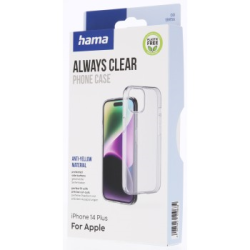Hama Always Clear, kryt pro Apple iPhone 14 Plus, vždy průhledný, nežloutne