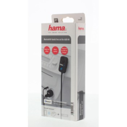 Hama Bluetooth handsfree sada do vozidla s aux-in, USB napájení