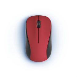 Hama bezdrátová optická myš MW-300 v2, tichá, červená