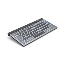 Hama bezdrátová Multi Device klávesnice WK-700, extra kompaktní, nabíjecí