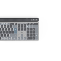 Hama bezdrátová Multi Device klávesnice WK-750, nabíjecí