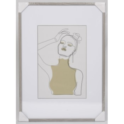 Hama rámeček dřevěný KOPENHAGEN, taupe, 50x70 cm