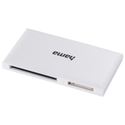 Hama USB 3.0 multi čtečka karet SD/micro SD, CF, MS, bílá