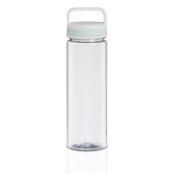 Xavax To Go, lahev na nápoj, 0,9 l, šroubovací, rukojeť, průhledná