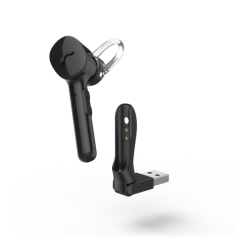 Hama MyVoice1300, Bluetooth headset mono, pro 2 zařízení, Siri, Google Assist., nabíjecí stanice