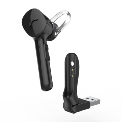 Hama MyVoice1300, Bluetooth headset mono, pro 2 zařízení, Siri, Google Ass., nabíjecí stanice