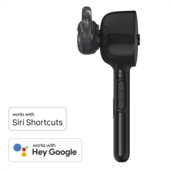 Hama MyVoice1300, Bluetooth headset mono, pro 2 zařízení, Siri, Google Ass., nabíjecí stanice
