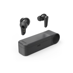 Hama Bluetooth sluchátka Spirit Pocket II, špunty, ENC, aplikace, černá
