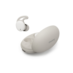 Hama Bluetooth sluchátka Spirit Calm, špunty, ergonomické na spaní, bílá/šedá