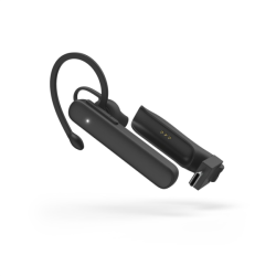 Hama MyVoice Station, mono Bluetooth headset, pro 2 zařízení, Siri, Google Assist., nabíjecí stanice