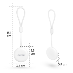 Hama lokalizační čip, Bluetooth lokátor pro Android Find My Device