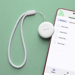 Hama lokalizační čip, Bluetooth lokátor pro Android Find My Device, set 2 ks