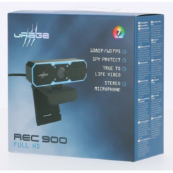 uRage webkamera REC 900 FHD, černá