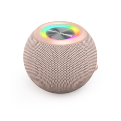 Hama Ball, Bluetooth reproduktor, 5 W, LED podsvícení, AUX-in, USB-A, microSD slot, růžový