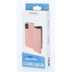 Hama Single 2.0, otevírací pouzdro pro Apple iPhone 12 mini, růžové