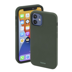 Hama MagCase Finest Feel PRO, kryt pro Apple iPhone 12 mini, zelený